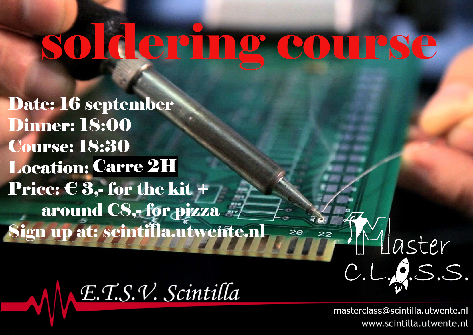 MasterCLASS Soldering Course