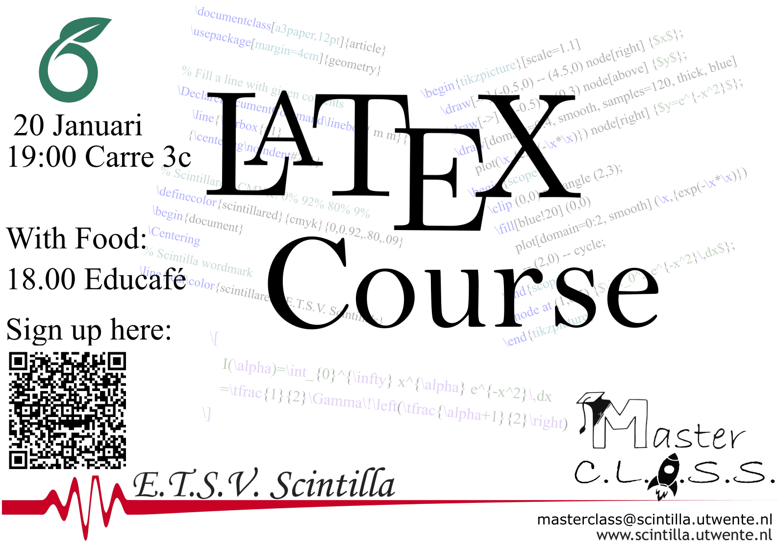 MasterCLASS Intermediate LaTeX course