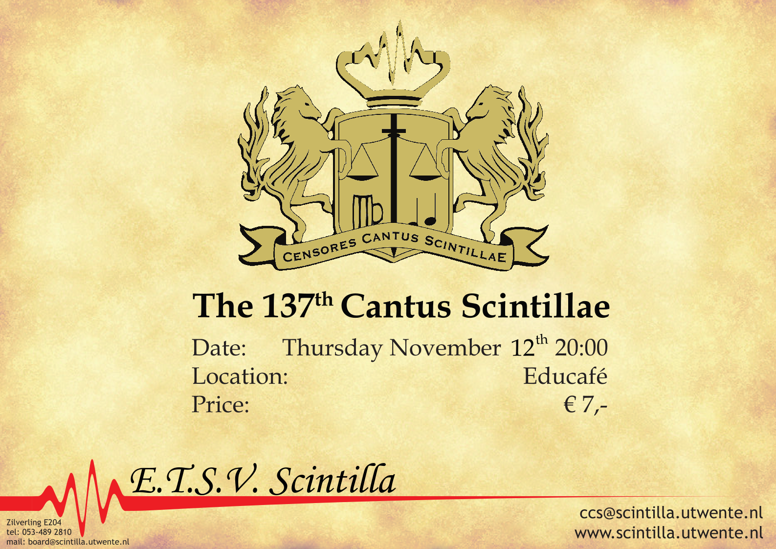 Cantus Scintillae 137
