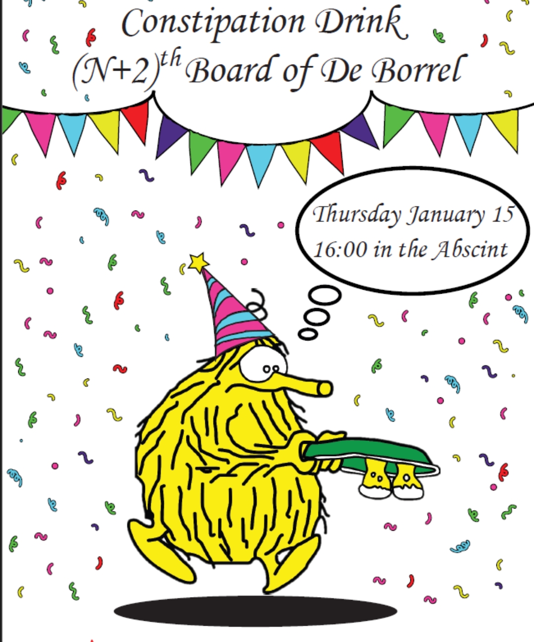 Constipation Drink: Board of De Borrel N+2